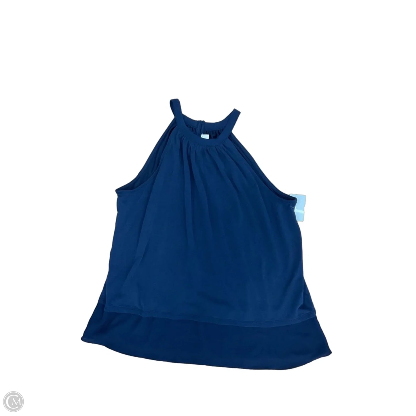 Top Sleeveless By Loft In Navy, Size: S