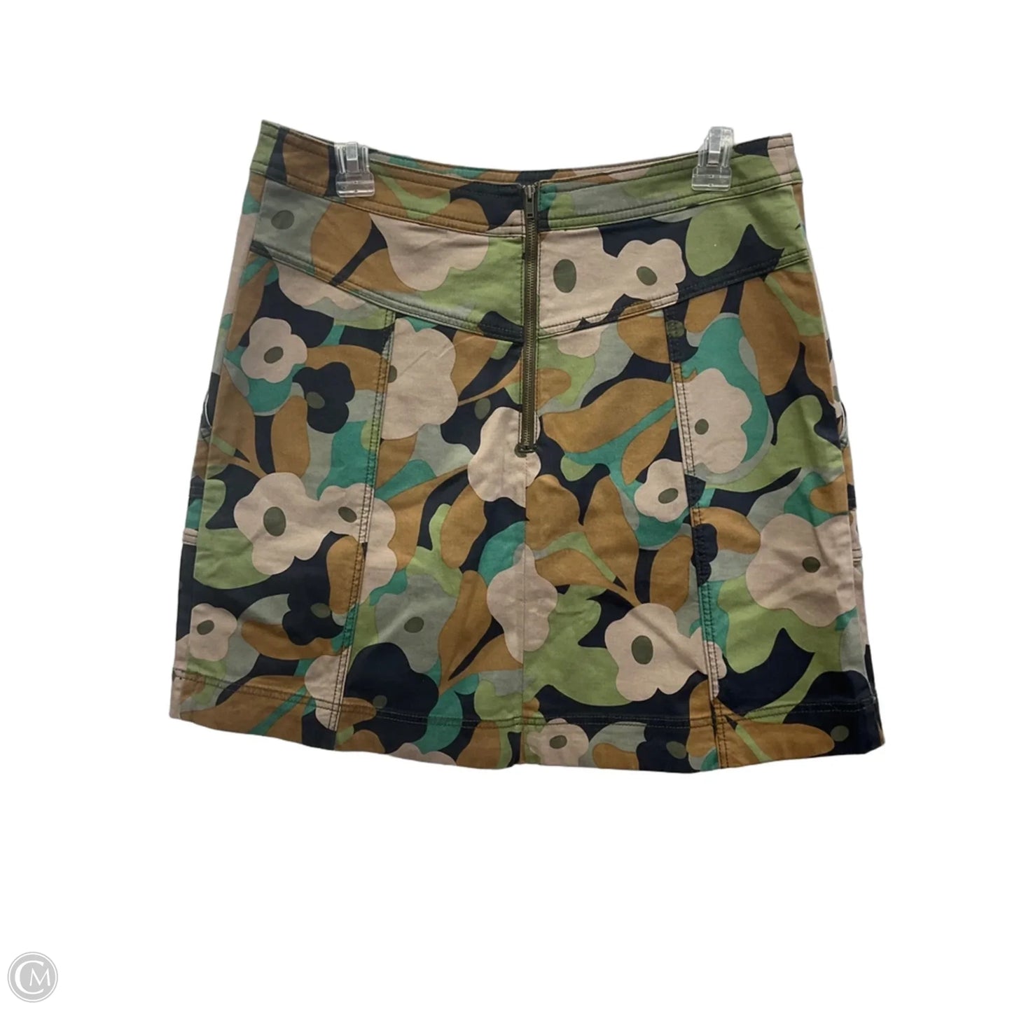 Skirt Midi By Cabi In Camouflage Print, Size: 8