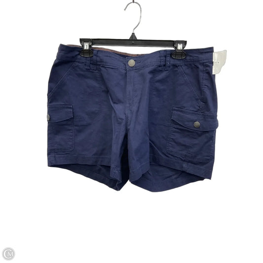 Shorts By Natural Reflections In Navy, Size: 14