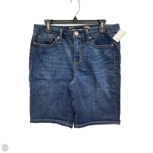 Shorts By Seven 7 In Blue Denim, Size: 10