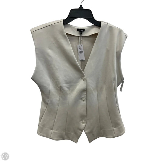 Vest Other By Express In Taupe, Size: L