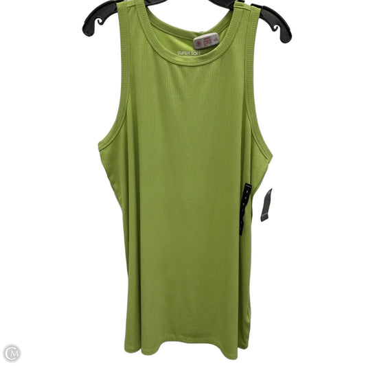 Top Sleeveless Basic By Torrid In Green, Size: 3x