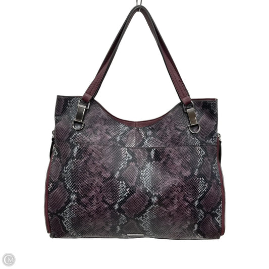 Handbag Leather By Vince Camuto, Size: Large