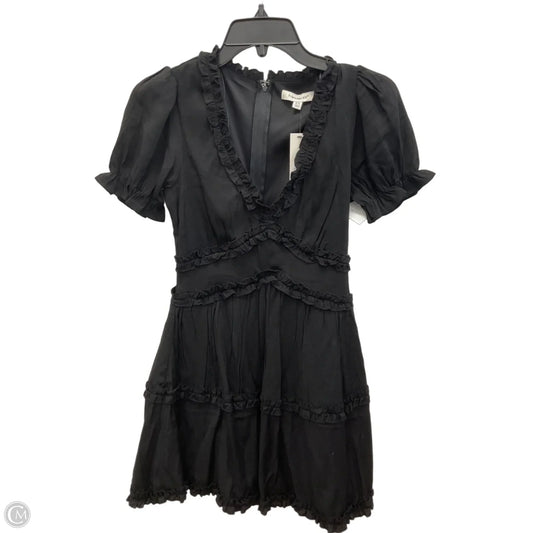 Dress Casual Short By Francesca's In Black, Size: Xs