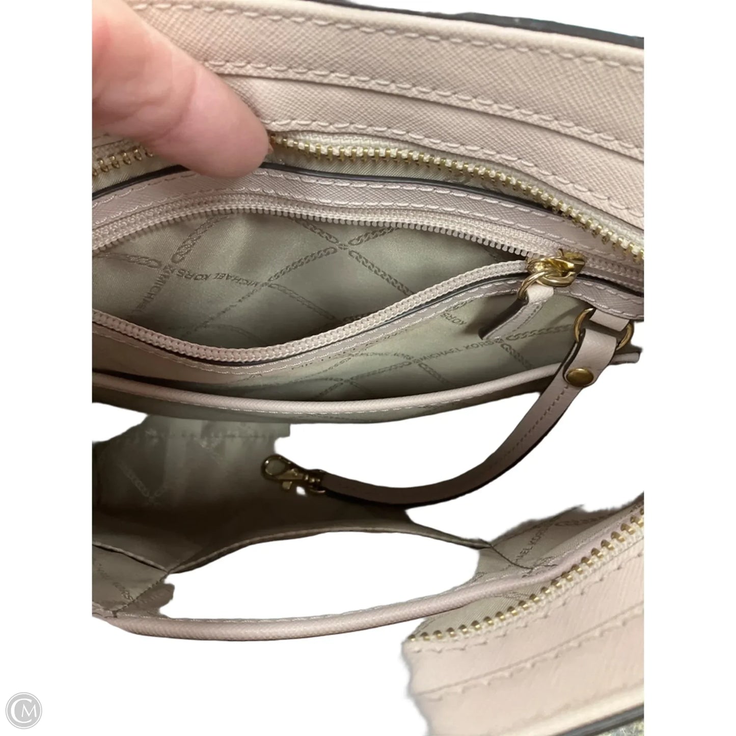 Crossbody Designer By Michael Kors, Size: Medium
