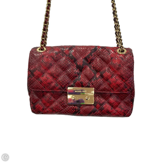 Crossbody Designer By Michael Kors, Size: Medium