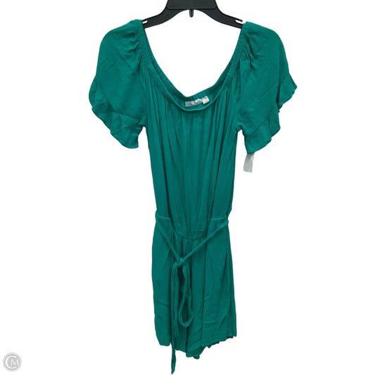 Romper By New York And Co In Teal, Size: M