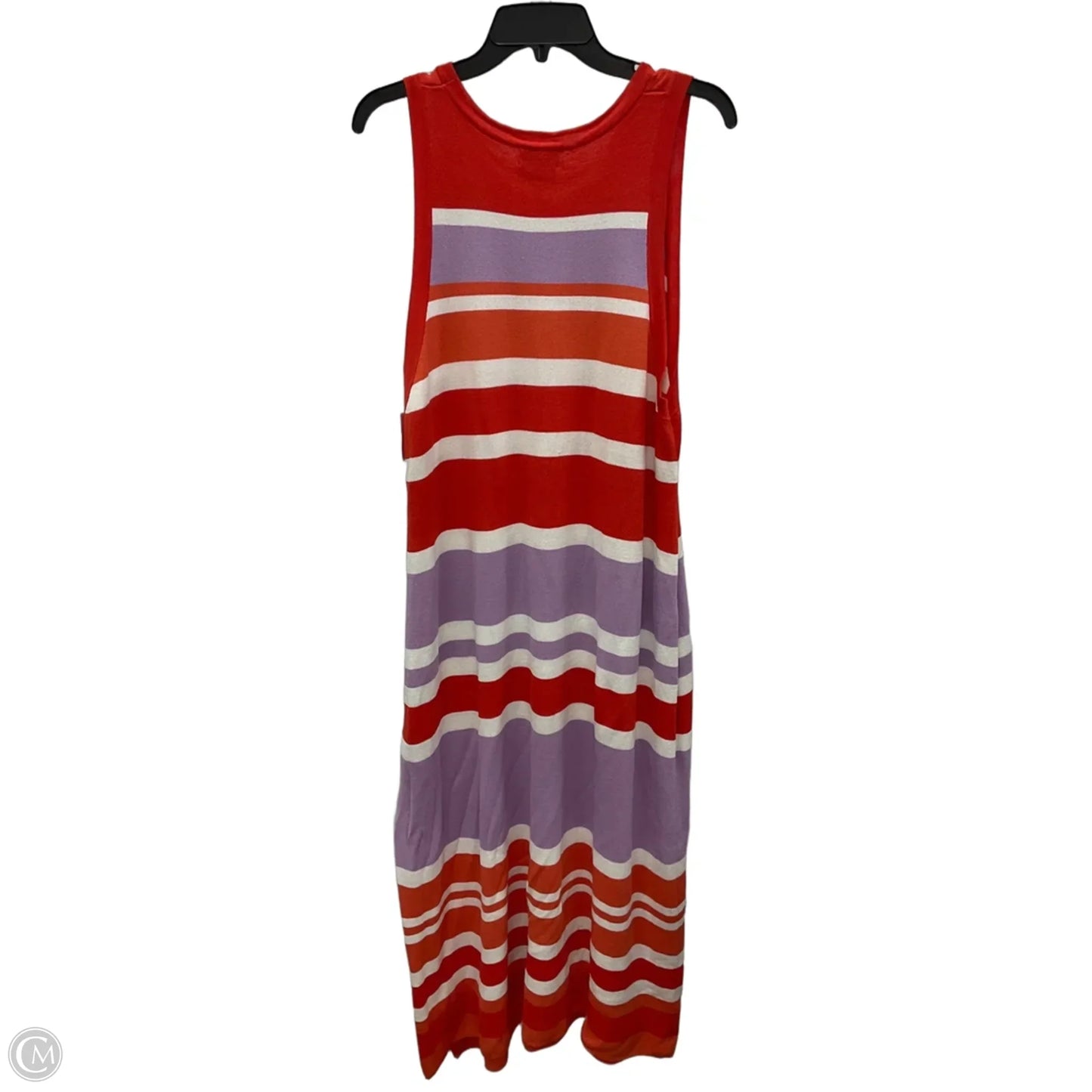 Dress Casual Maxi By The Drop In Purple & Red, Size: Xxl