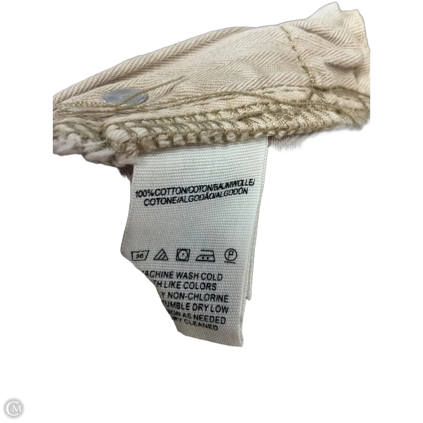 Shorts By Free People In Tan Denim, Size: 4