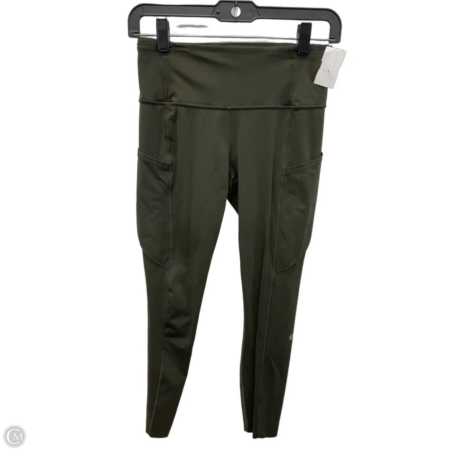 Athletic Leggings By Lululemon In Green, Size: 6