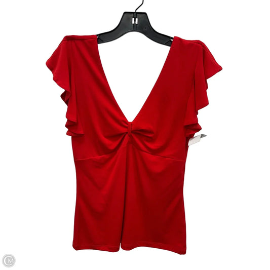Top Sleeveless By Venus In Red, Size: S