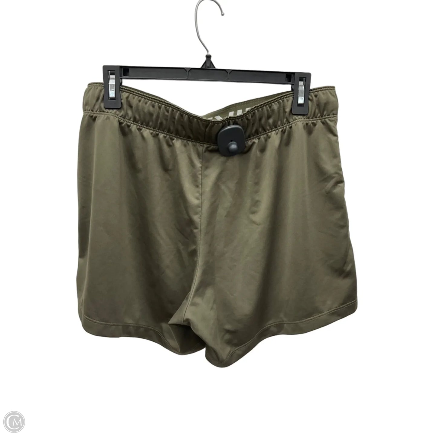 Athletic Shorts By Nike Apparel In Green, Size: L