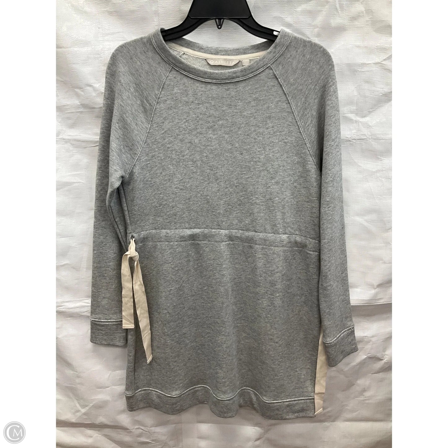 Athletic Sweatshirt Crewneck By Athleta In Grey, Size: Xs