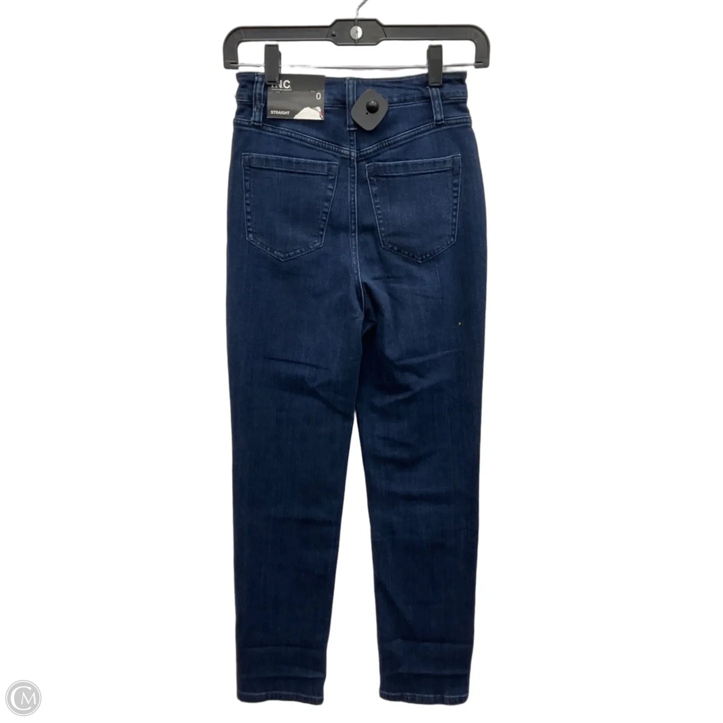 Jeans Straight By Inc In Blue Denim, Size: 0