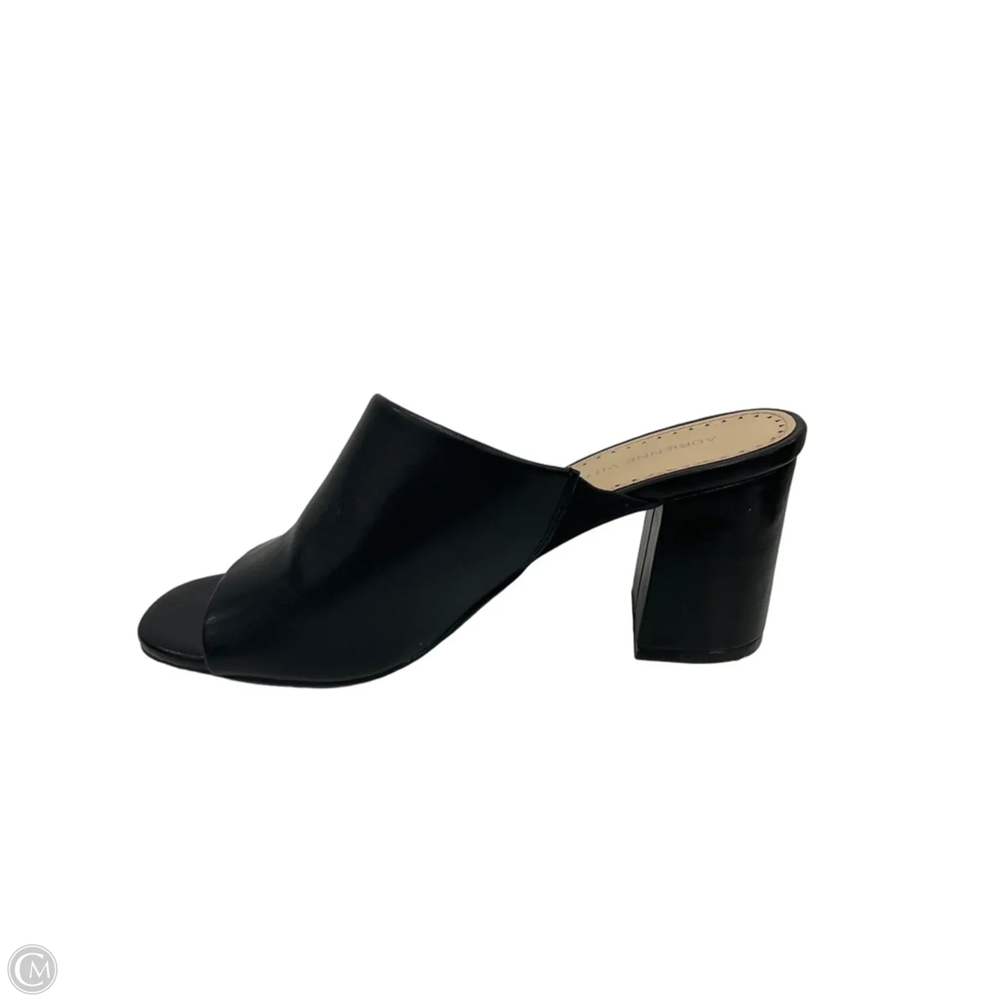 Shoes Heels Block By Adrienne Vittadini In Black & Tan, Size: 7