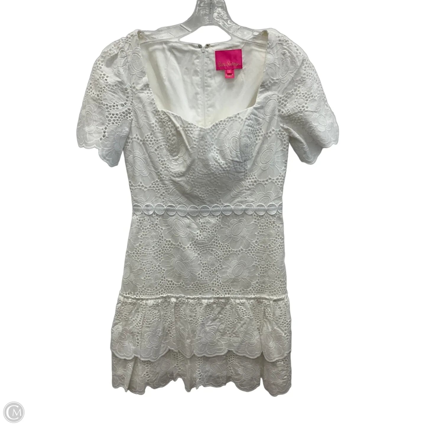 Dress Designer By Lilly Pulitzer In White, Size: Xs