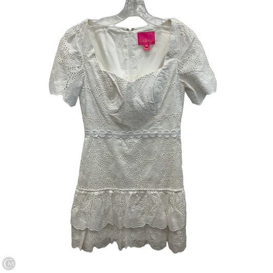 Dress Designer By Lilly Pulitzer In White, Size: Xs