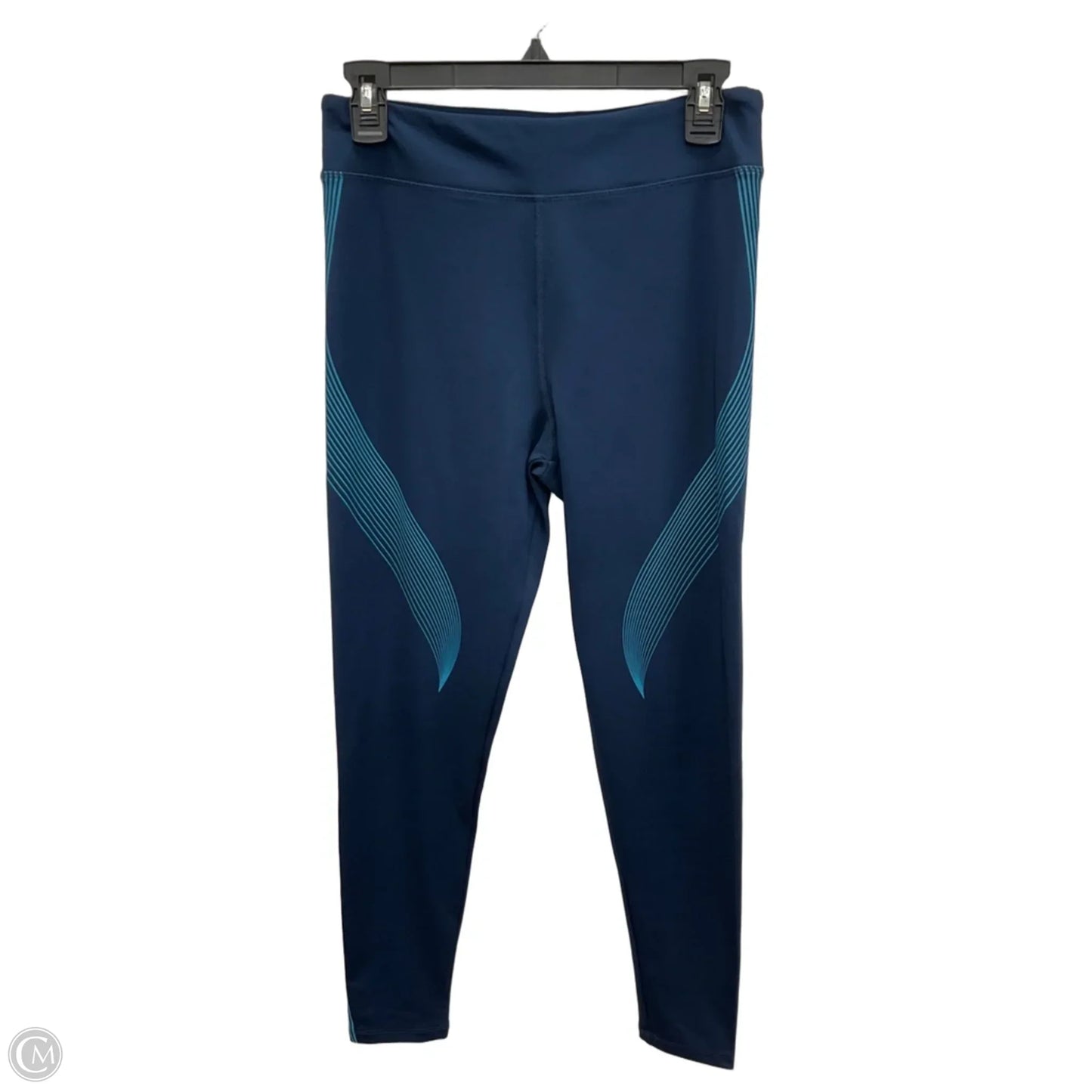 Athletic Leggings By Clothes Mentor In Blue, Size: L
