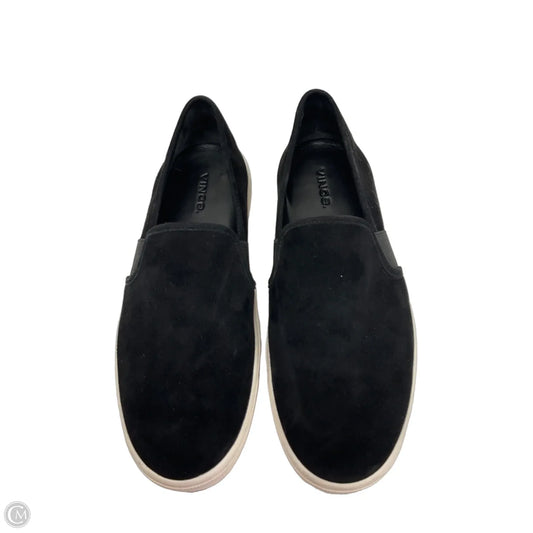 Shoes Flats By Vince In Black & White, Size: 7