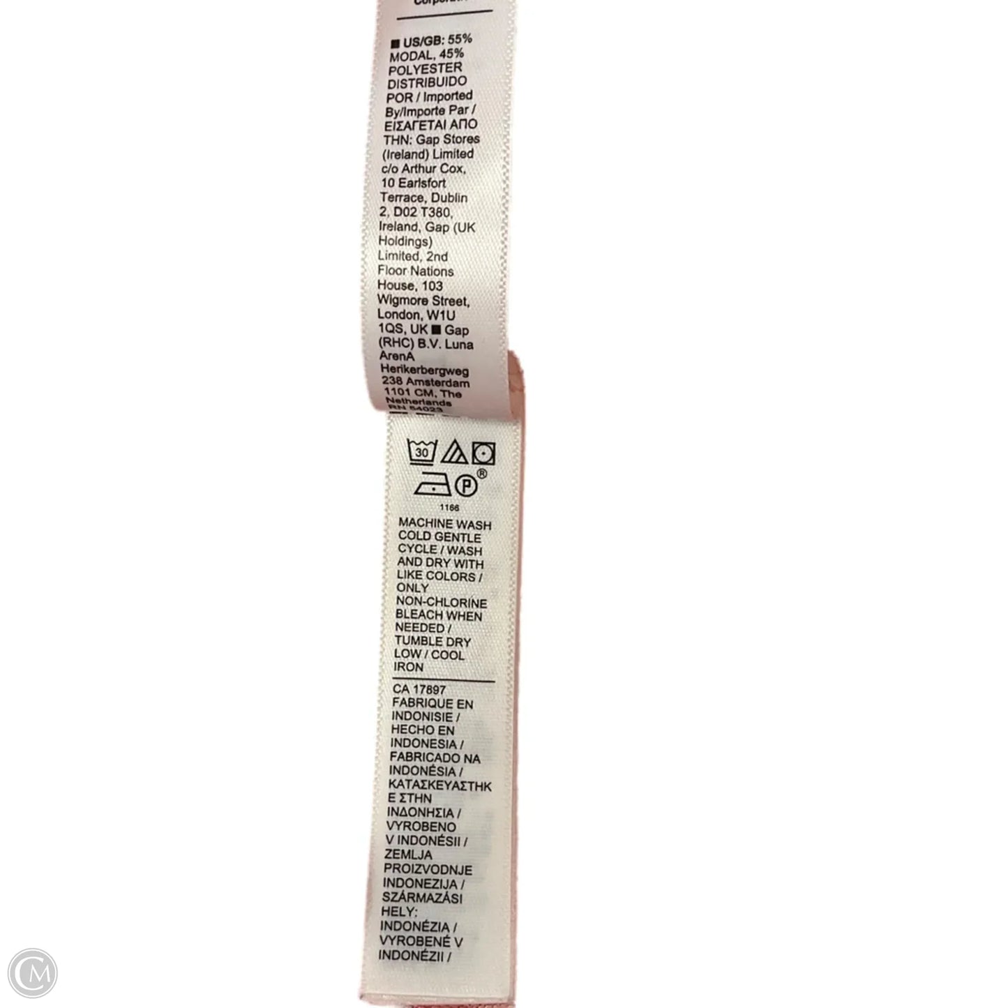 Athletic Tank Top By Athleta In Pink & White, Size: Sp