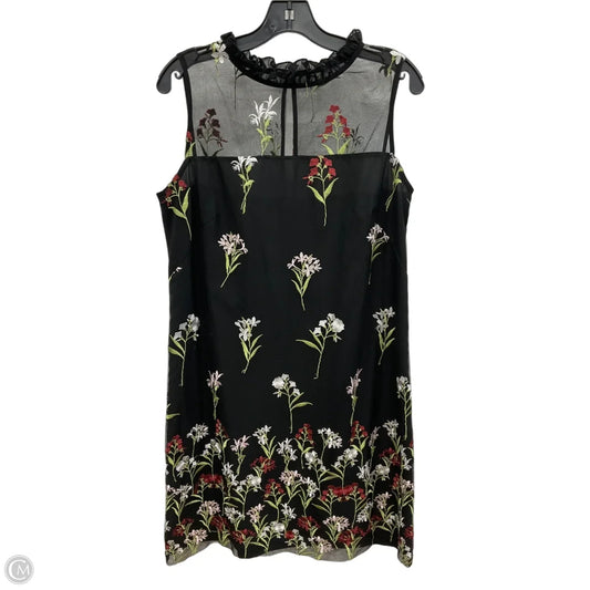Dress Designer By Karl Lagerfeld In Black, Size: L