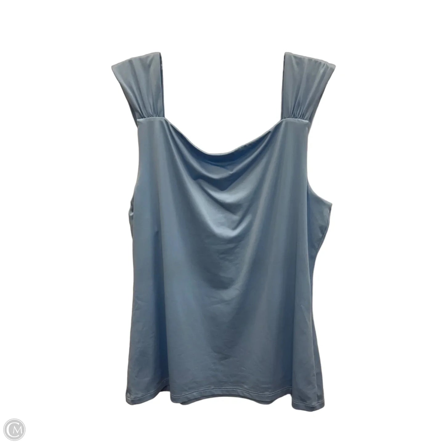 Top Sleeveless Basic By Ann Taylor In Blue, Size: M
