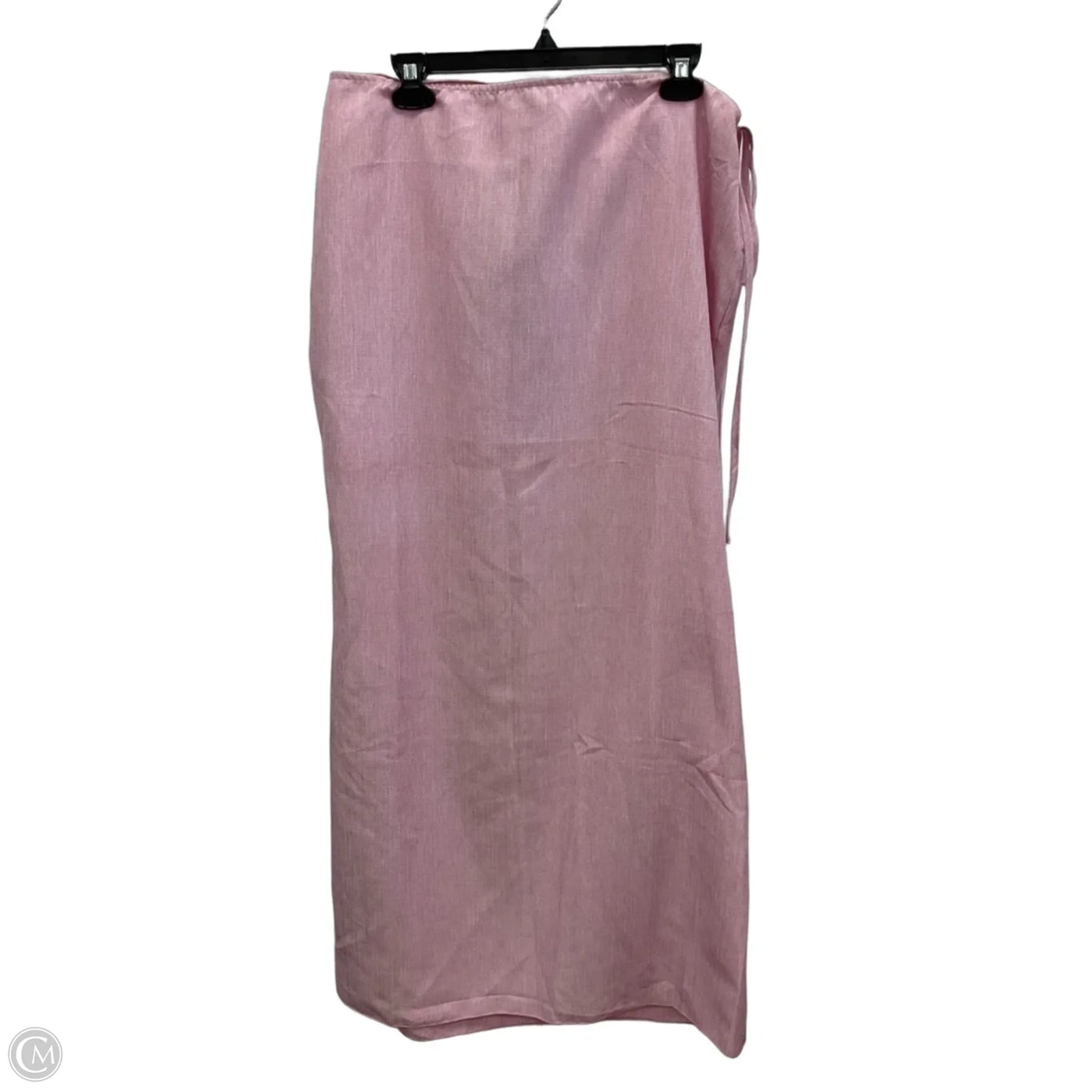 Skirt Maxi By Pretty Little Thing In Pink, Size: 18