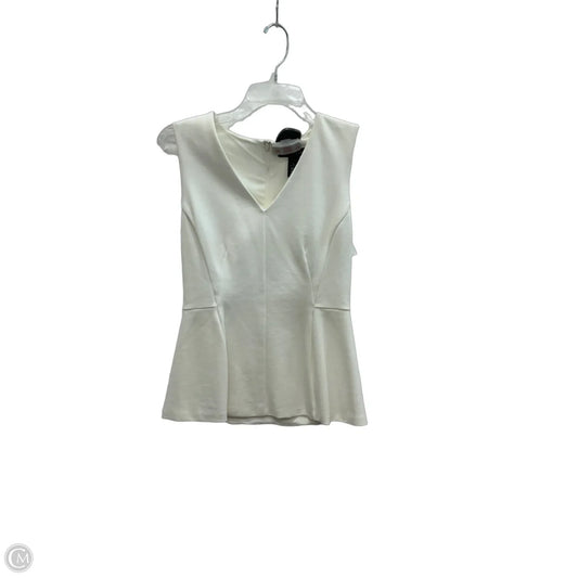 Top Sleeveless By White House Black Market In White, Size: Xs