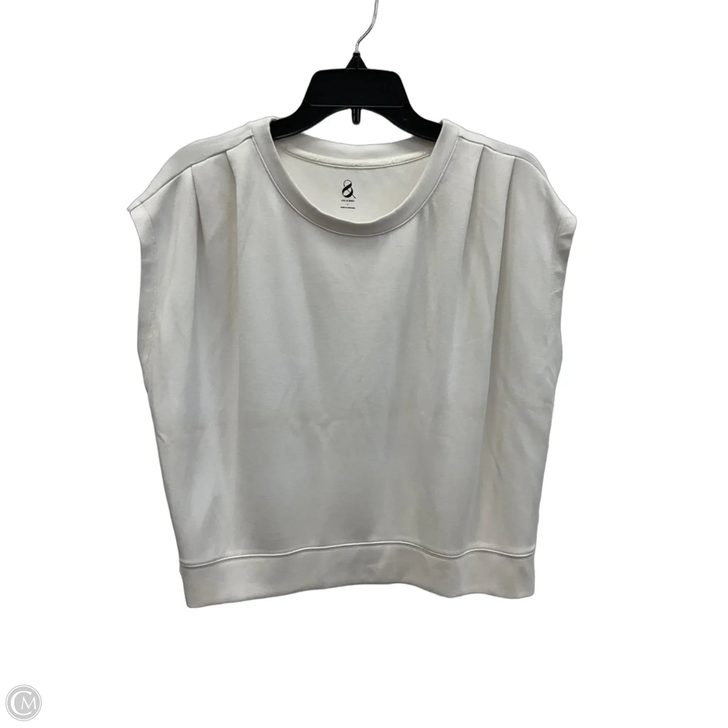 Top Short Sleeve Basic By Lou And Grey In White, Size: L
