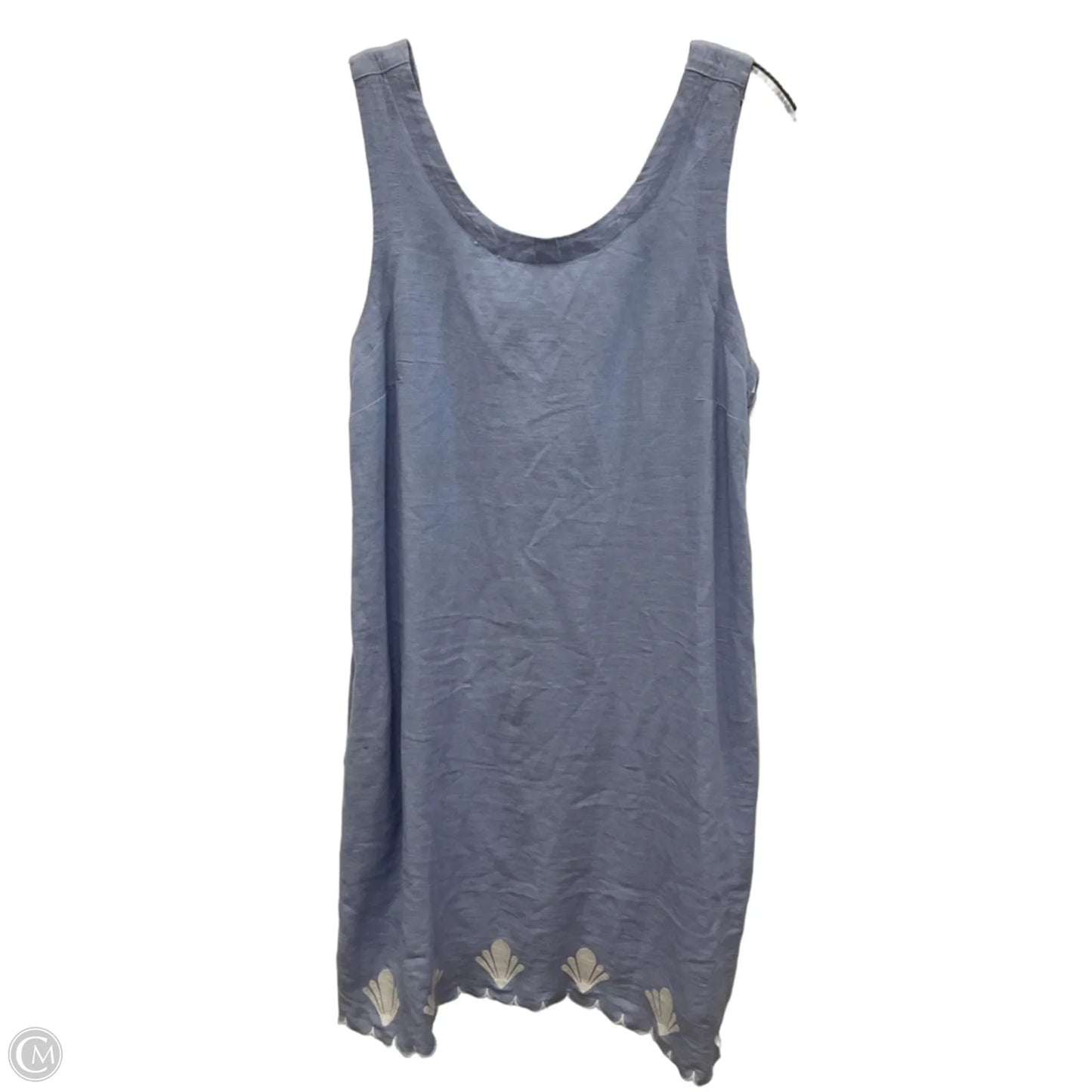 Dress Casual Short By Calypso St Barth In Blue & White, Size: M
