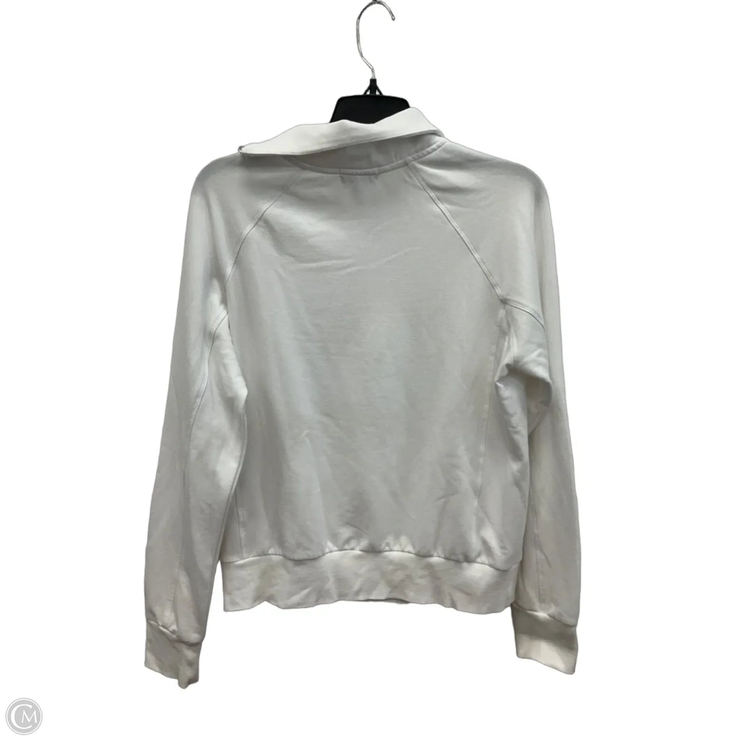 Sweatshirt Collar By Evereve In White, Size: S