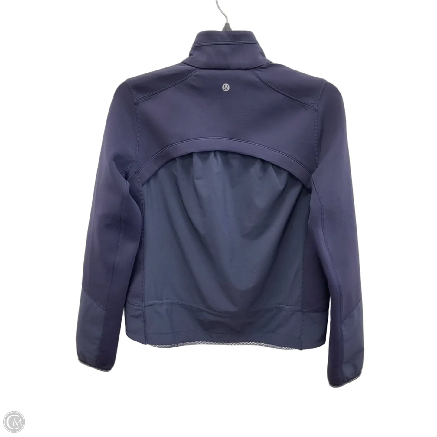 Athletic Jacket By Lululemon In Navy, Size: S