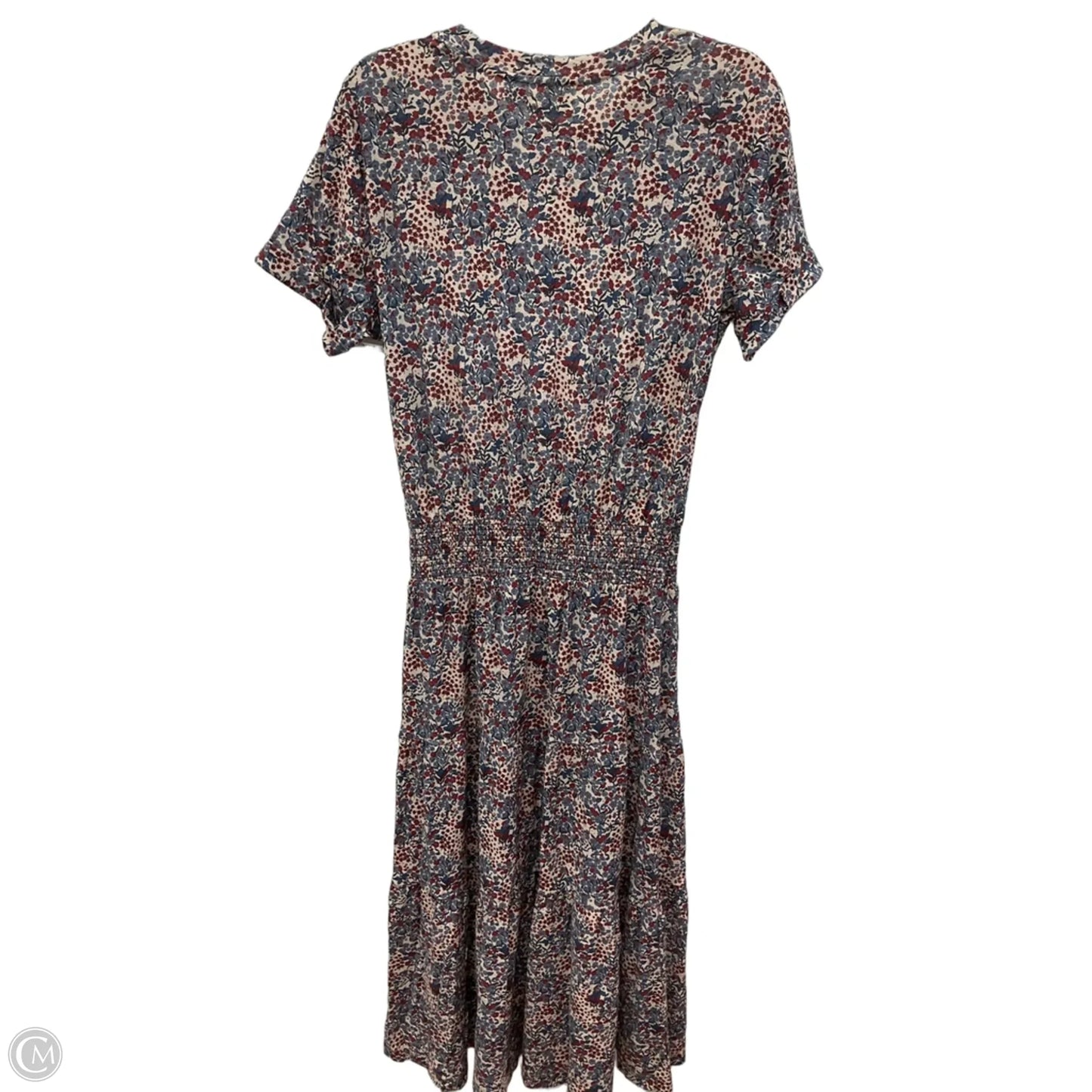 Dress Casual Maxi By Nation In Blue & Red, Size: S