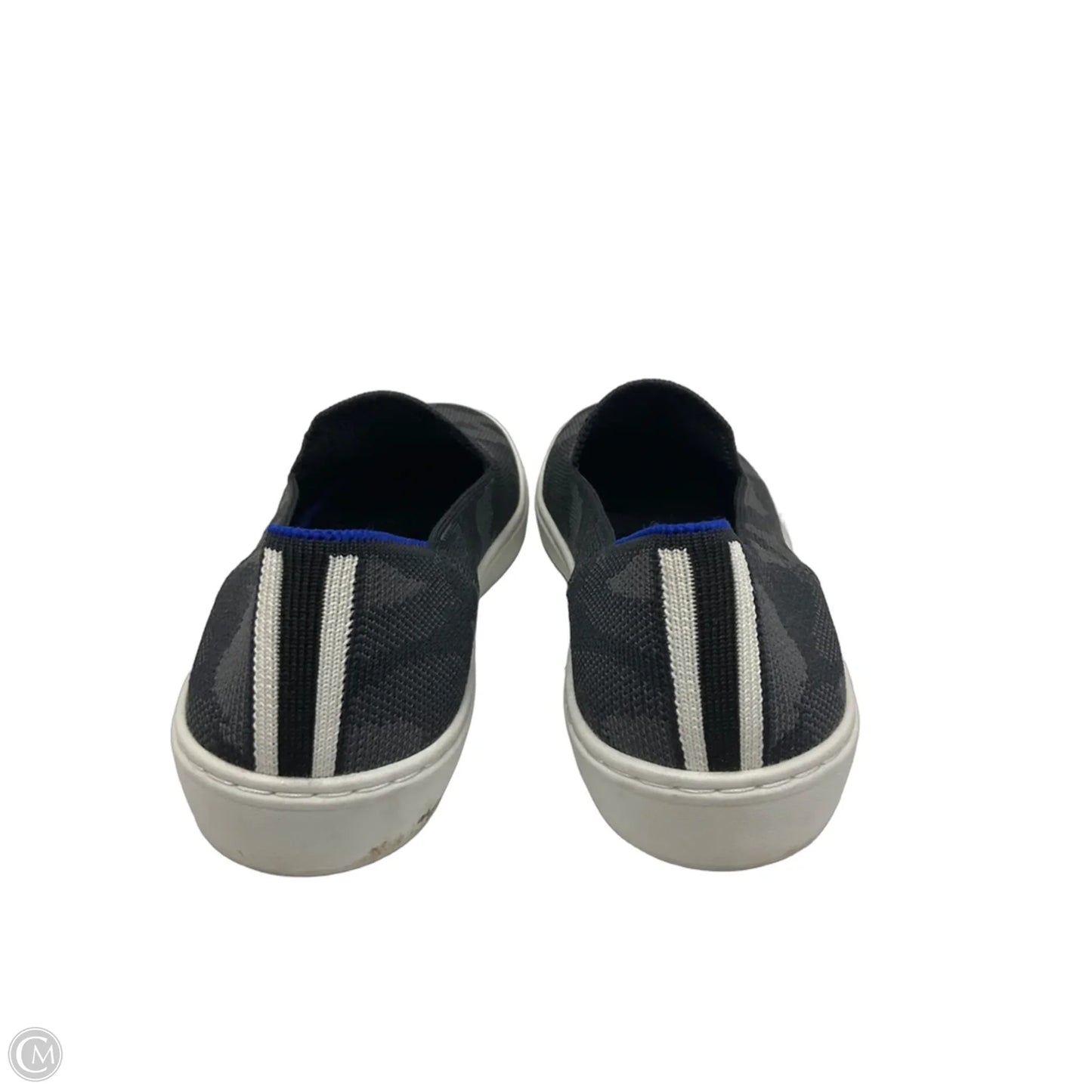 Shoes Sneakers By Rothys In Grey & White, Size: 6.5