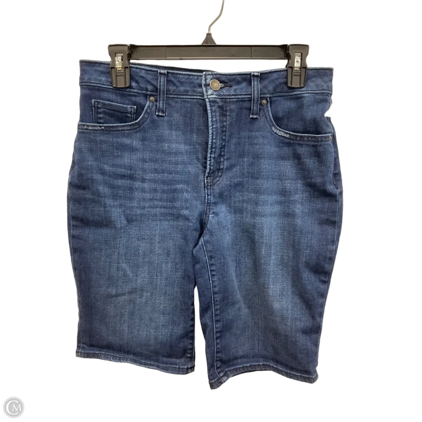 Shorts By Chicos In Blue Denim, Size: 6