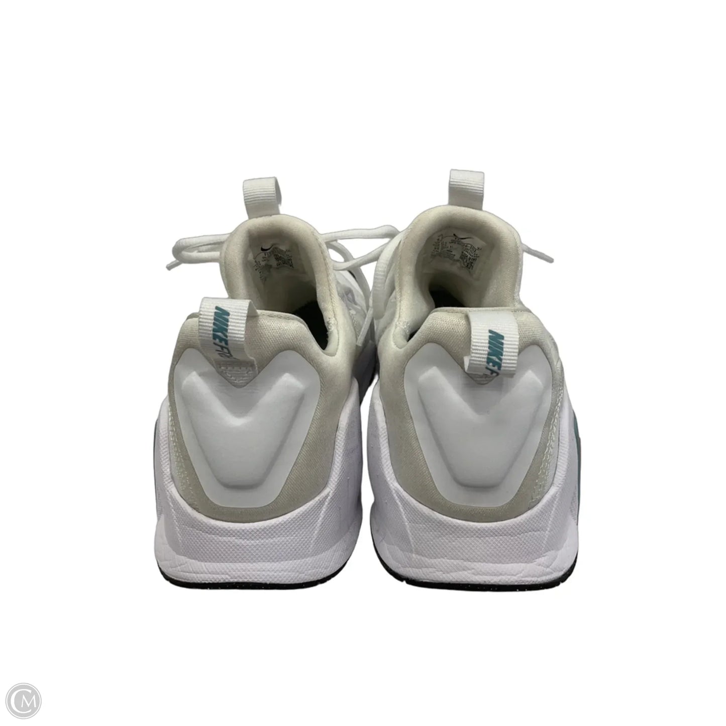 Shoes Athletic By Nike In White, Size: 9.5