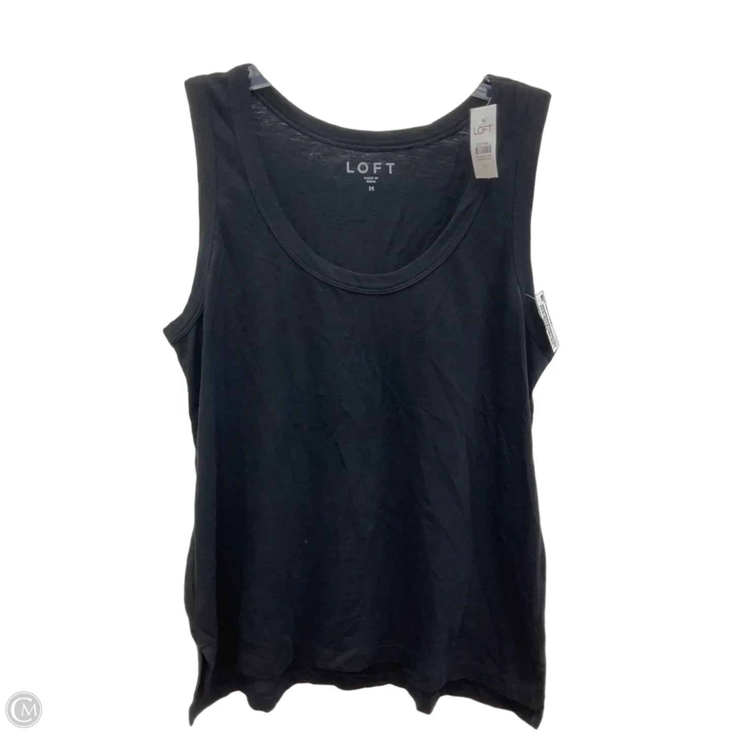Top Sleeveless Basic By Loft In Black, Size: M