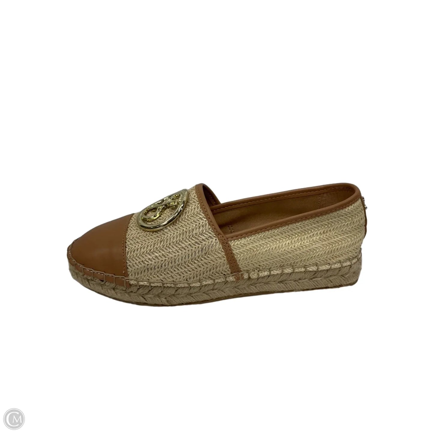 Shoes Flats By Sam And Libby In Brown & Cream, Size: 7.5