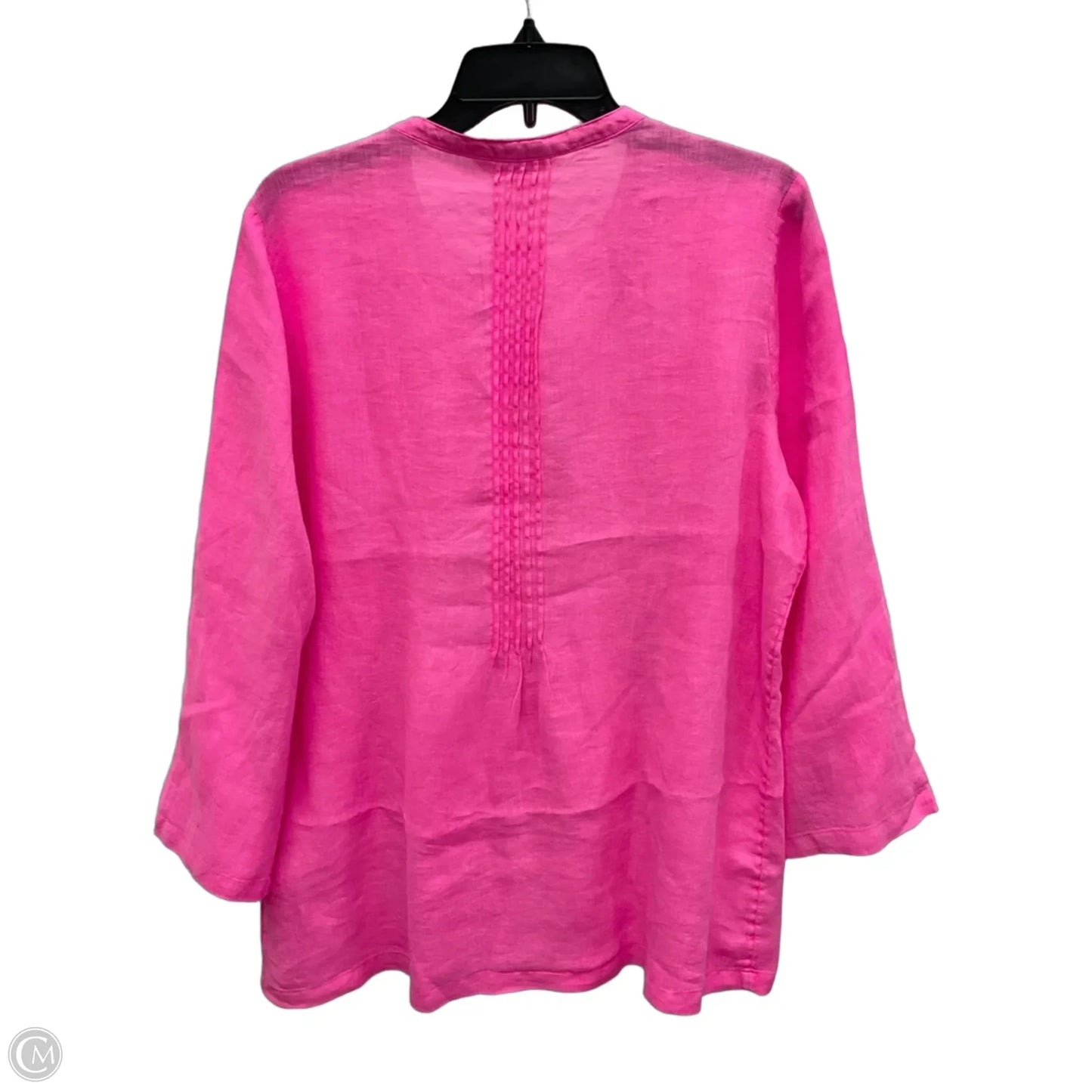 Top Long Sleeve Designer By Lilly Pulitzer In Pink, Size: L