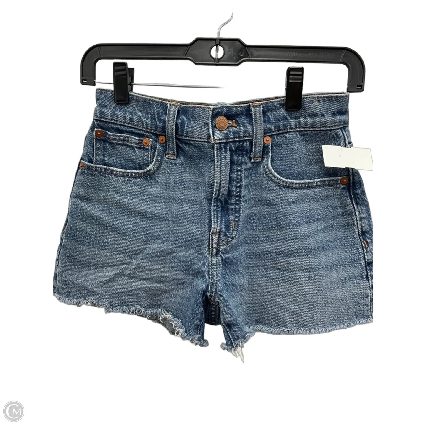 Shorts By Madewell In Blue Denim, Size: 2