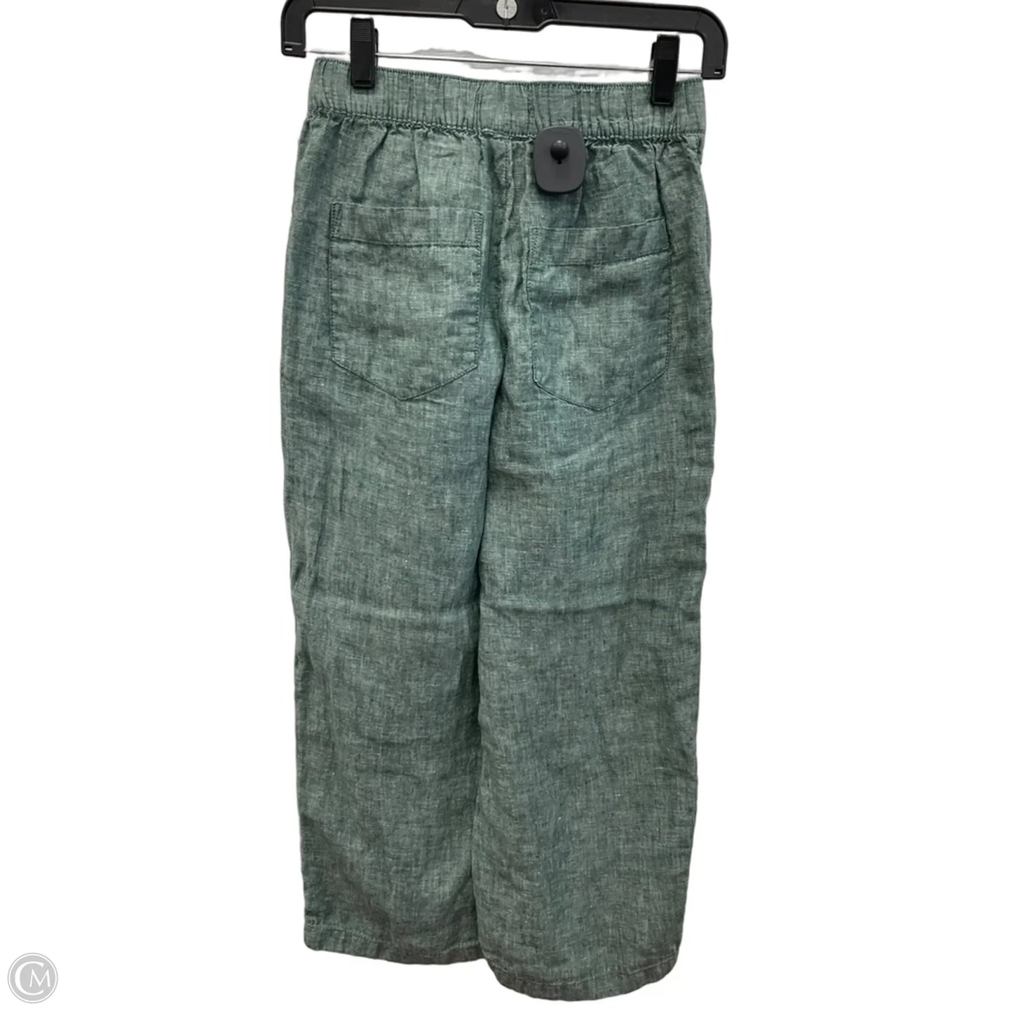 Pants Linen By Cynthia Rowley In Green, Size: Xs