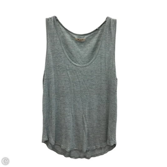 Top Sleeveless Basic By Madewell In Grey, Size: S