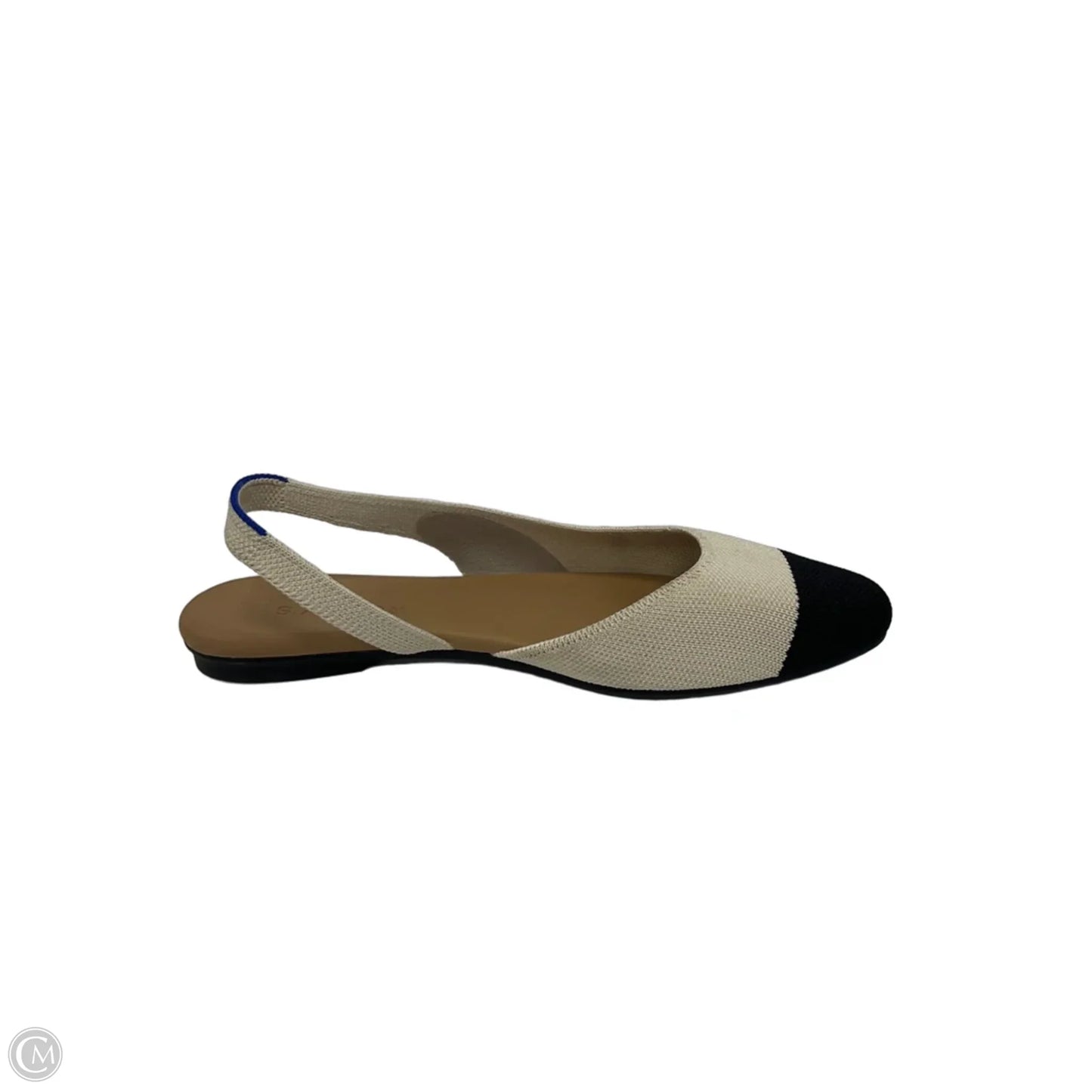 Shoes Flats By Rothys In Black & White, Size: 7.5