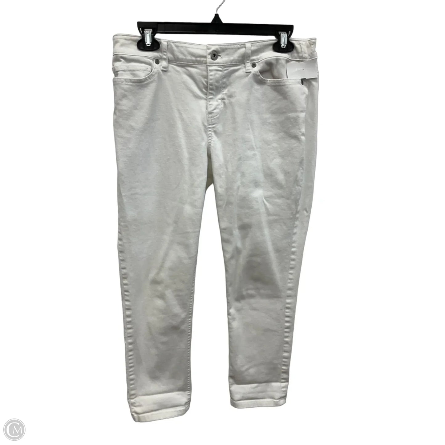 Jeans Skinny By J. Jill In White Denim, Size: 6