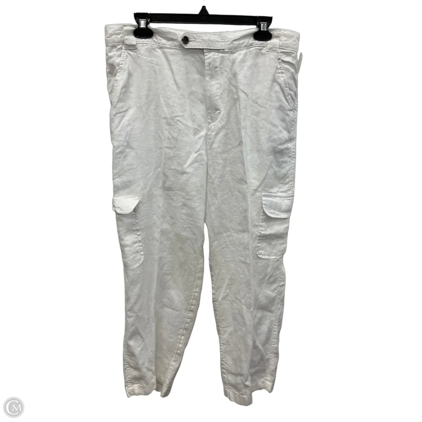 Pants Linen By Rachel Roy In White, Size: Xl