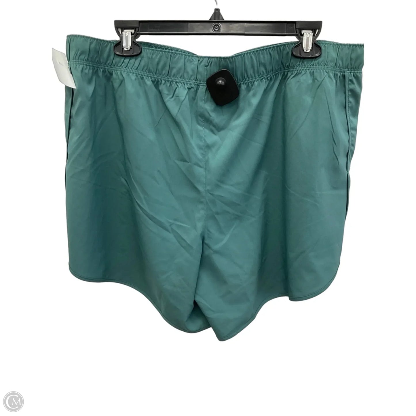 Athletic Shorts By New Balance In Green, Size: Xl