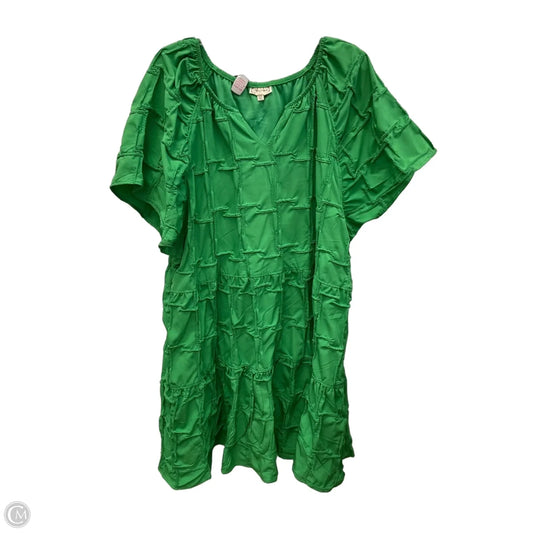 Dress Casual Midi By Clothes Mentor In Green, Size: Xxl