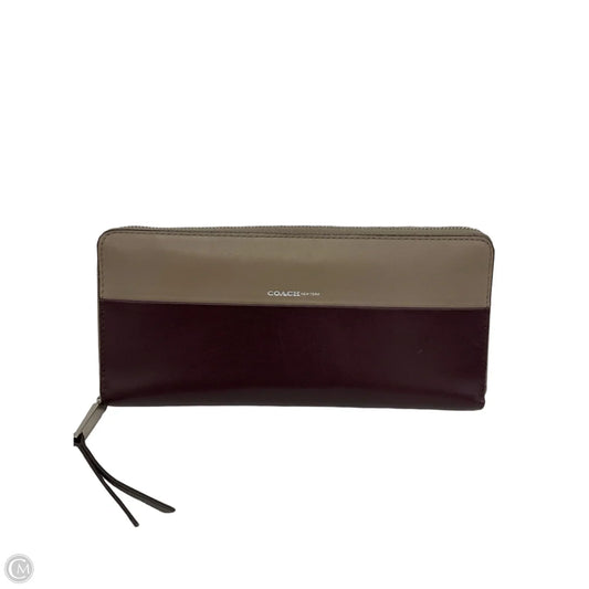 Wallet Designer By Coach, Size: Medium