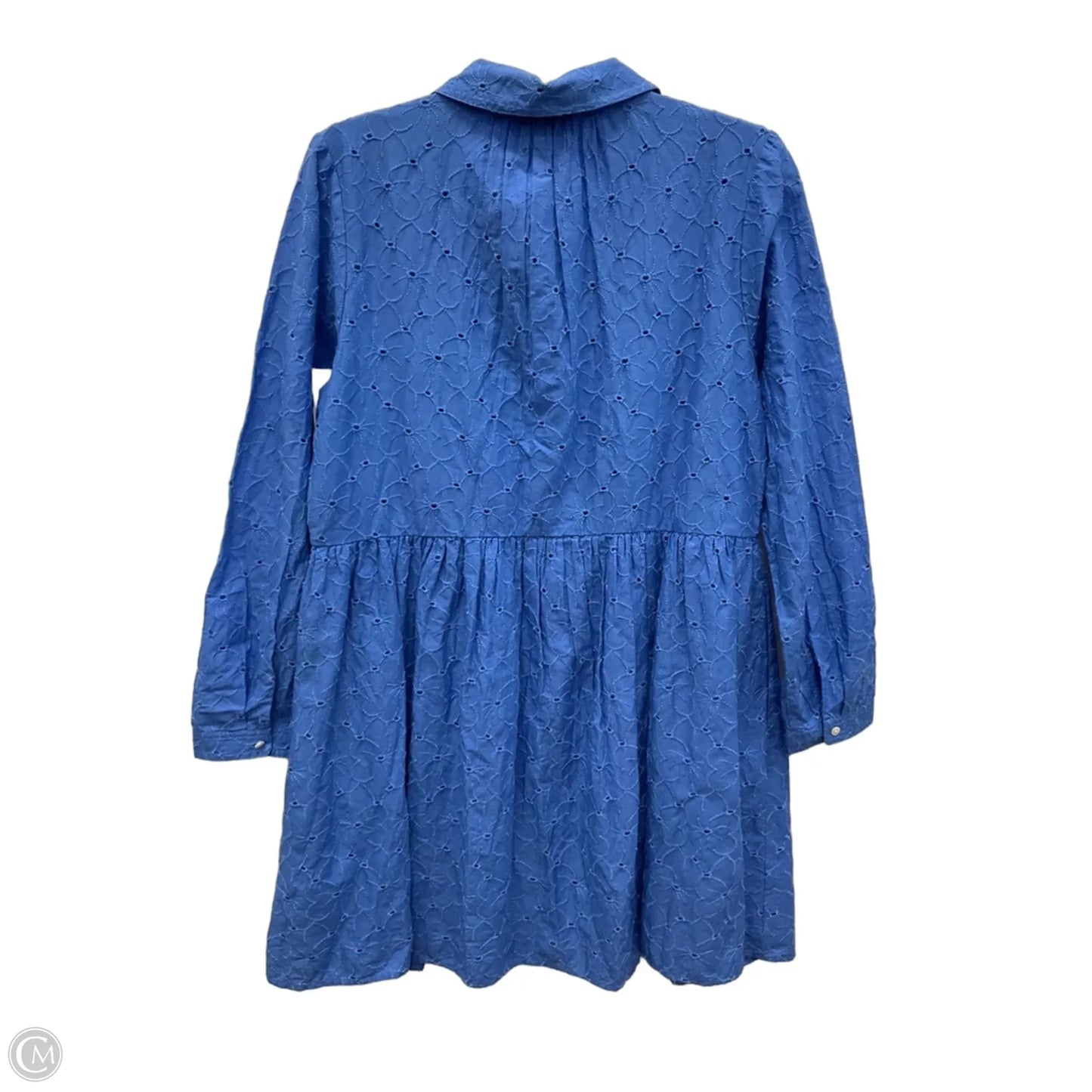 Dress Casual Midi By J. Crew In Blue, Size: M