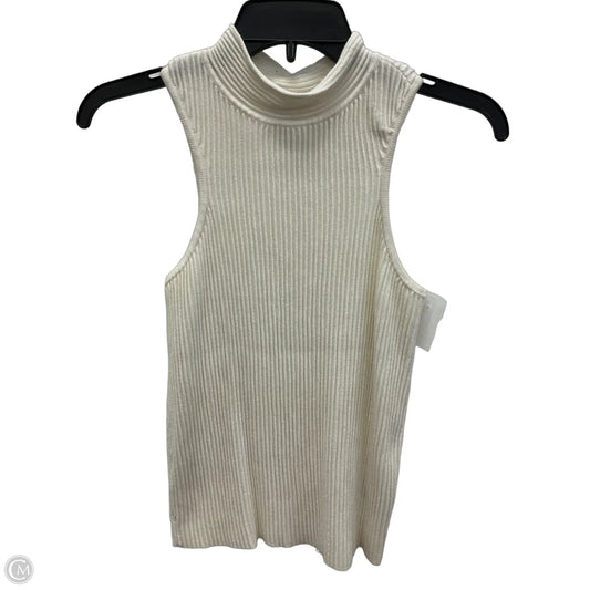 Top Sleeveless By Worthington In White, Size: S